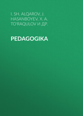 J. Hasanboyev. PEDAGOGIKA