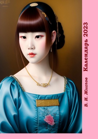 Валерий Жиглов. Календарь-2023. Японские женщины, художественный стиль «Классический»