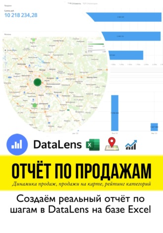 Отчет по продажам. Создаем реальный отчет по шагам в DataLens на базе Excel. Учебное пособие. 