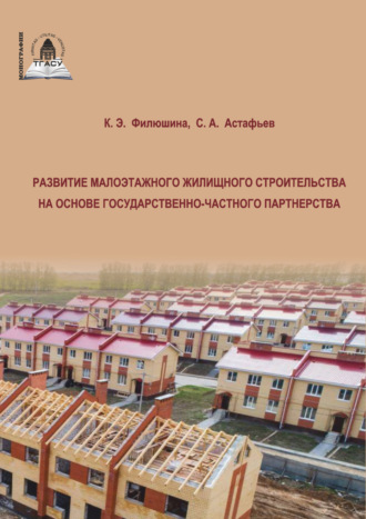 Развитие малоэтажного жилищного строительства на основе государственно-частного партнерства. 