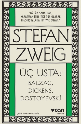 Zweig Stefan. Üç Usta: Balzac, Dickens, Dostoyevski