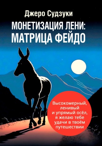 Монетизация лени: Матрица Фейдо. Джеро Судзуки