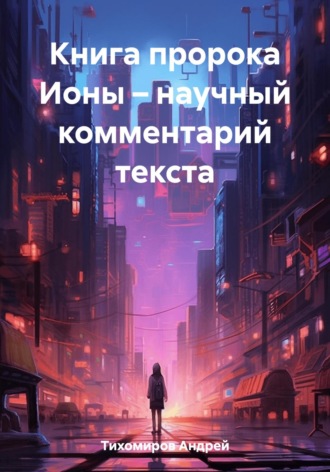Андрей Тихомиров. Книга пророка Ионы – научный комментарий текста