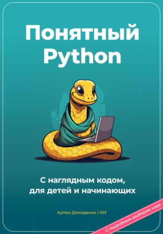 Артем Демиденко. Понятный Python. С наглядным кодом, для детей и начинающих