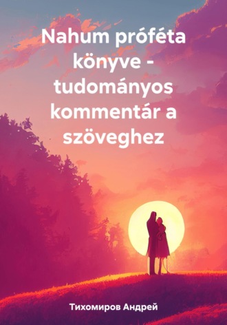Nahum próféta könyve – tudományos kommentár a szöveghez. 