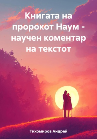 Андрей Тихомиров. Книгата на пророкот Наум – научен коментар на текстот