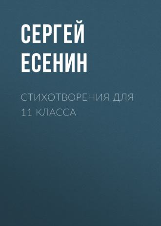 Стихотворения для 11 класса. 