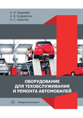 Надежда Александровна Андреева. Оборудование для техобслуживания и ремонта автомобилей