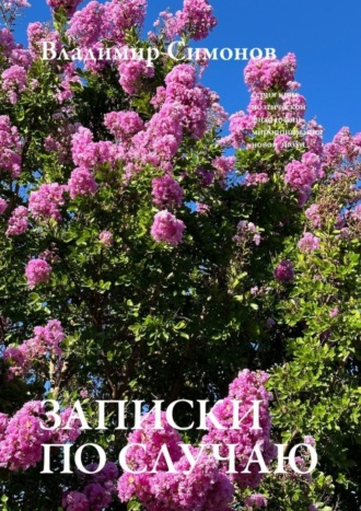 Записки по cлучаю. Серия книг поэтической философии миропонимания новой эпохи. 