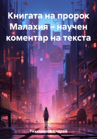 Книгата на пророк Малахия – научен коментар на текста. 