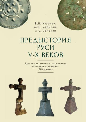 В. И. Кулаков. Предыстория Руси V–X веков. Древние источники. Современные научные исследования. ДНК-данные. Культура рязано-окских могильников и крестовидные фибулы как символы власти