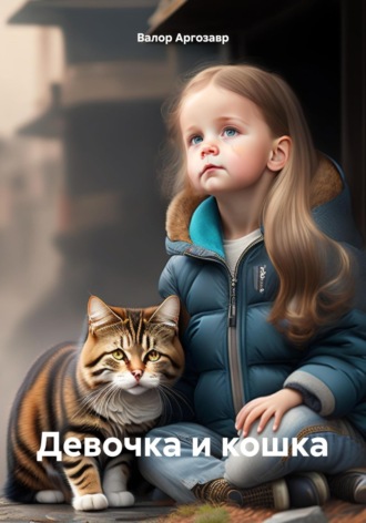 Девочка и кошка. 