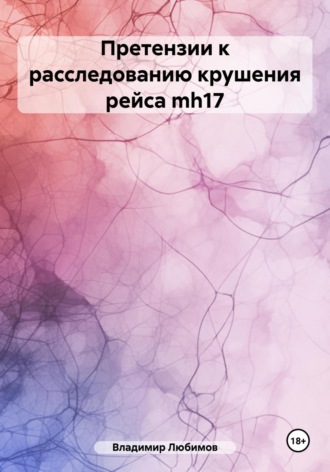 Владимир Николаевич Любимов. Претензии к расследованию крушения рейса mh17