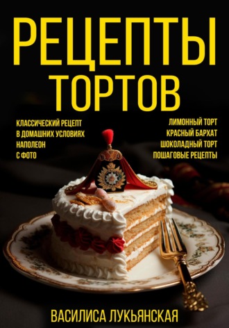 Василиса Лукьянская. Рецепты тортов. Классический рецепт в домашних условиях с фото. Наполеон. Лимонный торт. Красный бархат. Шоколадный торт. Пошаговые рецепты