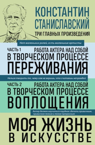 Константин Станиславский. Работа актера над собой: части 1, 2. Моя жизнь в искусстве