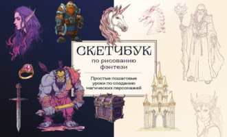Анна Николаева. Скетчбук по рисованию фэнтези. Простые пошаговые уроки по созданию магических персонажей