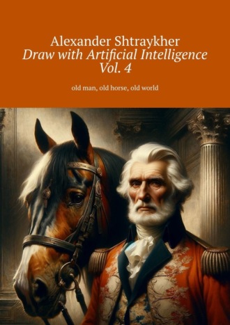Alexander Shtraykher. Draw with Artificial Intelligence Vol. 4. old man, old horse, old world