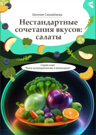 Евгения Сихимбаева. Нестандартные сочетания вкусов: салаты. Серия книг «Боги нутрициологии и кулинарии»