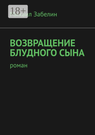 Михаил Забелин. Возвращение блудного сына. Роман