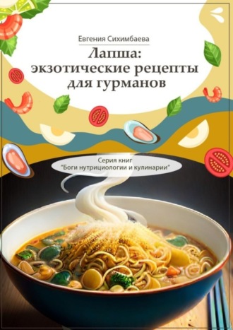 Лапша: экзотические рецепты для гурманов. Серия книг «Боги нутрициологии и кулинарии». 