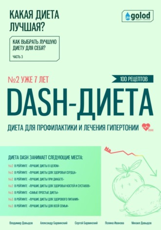 Какая диета лучшая? Как выбрать лучшую диету для себя? Часть 3. DASH-диета: диета для профилактики и лечения гипертонии. 