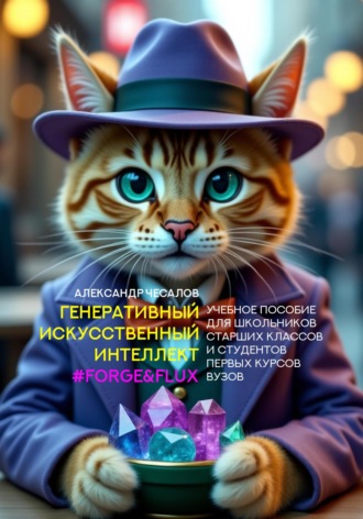 Александр Юрьевич Чесалов. Генеративный искусственный интеллект #Forge&flux. Учебное пособие для школьников старших классов и студентов первых курсов вузов