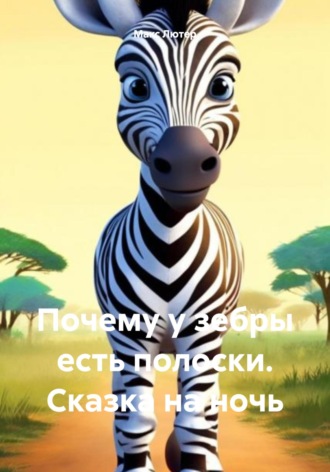 Почему у зебры есть полоски. Сказка на ночь. 