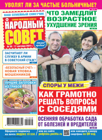 . Народный совет №39/2024