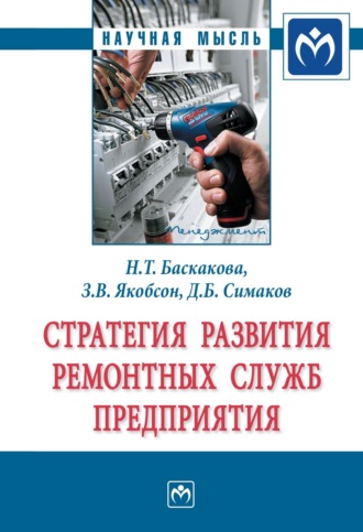 Стратегия развития ремонтных служб предприятия. Надежда Тимофеевна Баскакова
