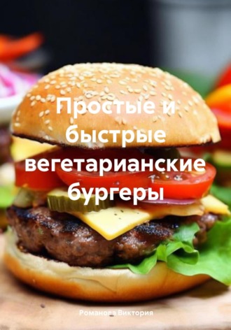 Романова Виктория. Простые и быстрые вегетарианские бургеры