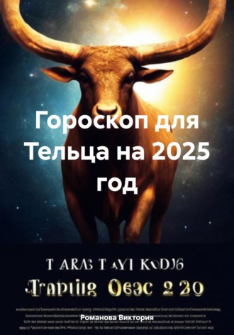 Романова Виктория. Гороскоп для Тельца на 2025 год