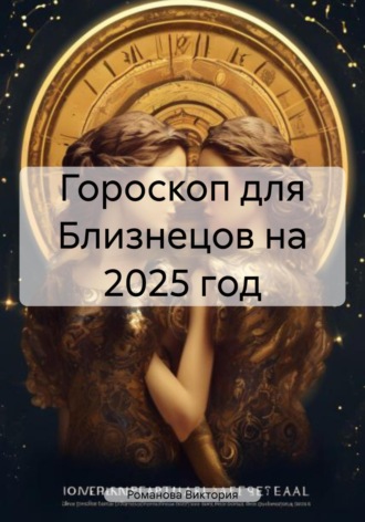 Романова Виктория. Гороскоп для Близнецов на 2025 год