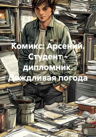Артем Фирсов. Комикс: Арсений. Студент – дипломник. Дождливая погода