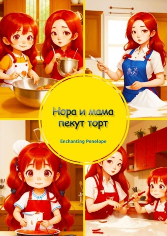 Penelope Enchanting. Нора и мама пекут торт