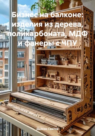 Дьякон Джон Святой. Бизнес на балконе: изделия из дерева, поликарбоната, МДФ и фанеры с ЧПУ
