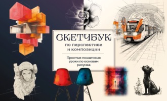 Анна Николаева. Скетчбук по перспективе и композиции. Простые пошаговые уроки по основам рисунка