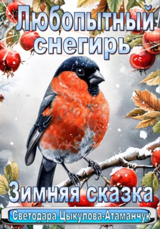 Светодара Цыкулова-Атаманчук. Любопытный снегирь. Зимняя сказка