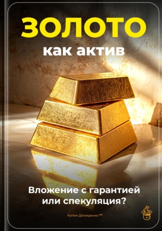 Артем Демиденко. Золото как актив: Вложение с гарантией или спекуляция?