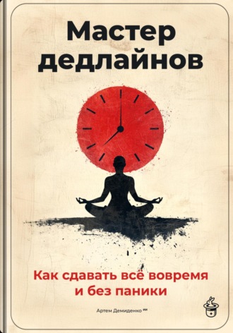 Артем Демиденко. Мастер дедлайнов: Как сдавать всё вовремя и без паники