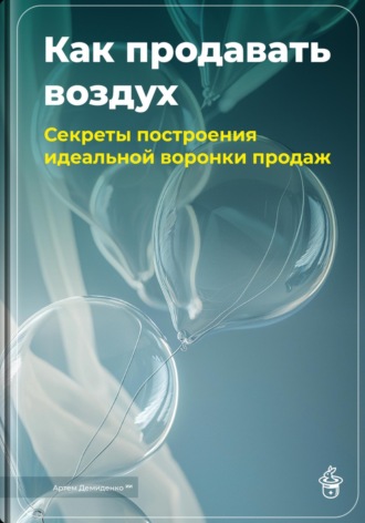Артем Демиденко. Как продавать воздух: Секреты построения идеальной воронки продаж