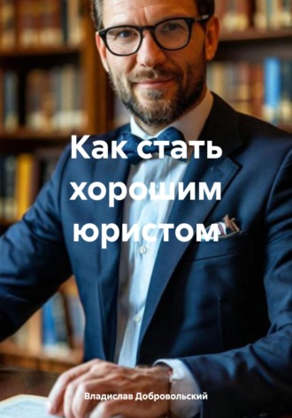Владислав Иванович Добровольский. Как стать хорошим юристом