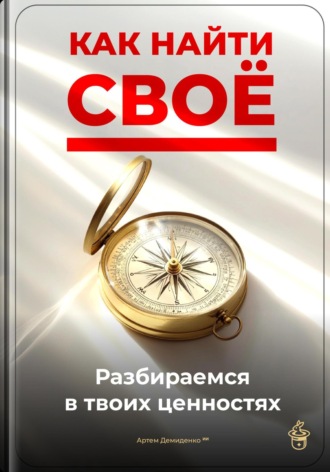 Артем Демиденко. Как найти своё: Разбираемся в твоих ценностях