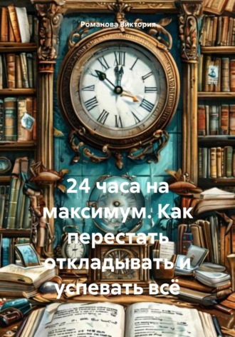 Романова Виктория. 24 часа на максимум. Как перестать откладывать и успевать всё