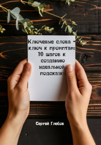 Сергей Глебов. Ключевые слова—ключ к промптам: 10 шагов к созданию идеальной подсказки