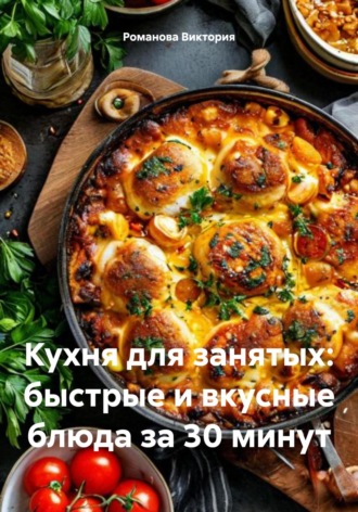 Романова Виктория. Кухня для занятых: быстрые и вкусные блюда за 30 минут