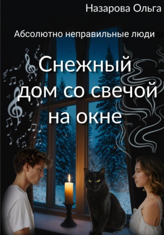 Ольга Назарова. Снежный дом со свечой на окне