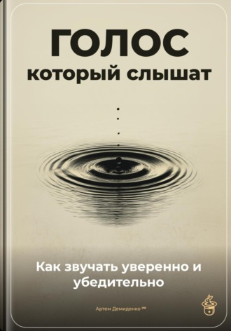 Голос, который слышат: Как звучать уверенно и убедительно. 