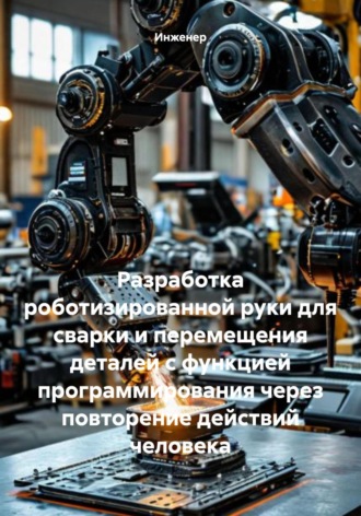 Инженер. Разработка роботизированной руки для сварки и перемещения деталей с функцией программирования через повторение действий человека