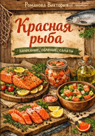 Романова Виктория. Красная рыба: запекание, соление, салаты