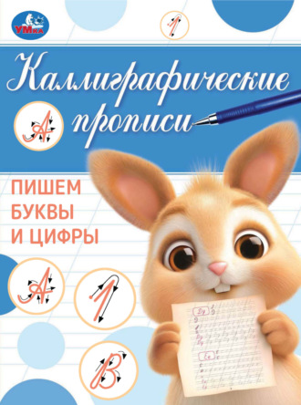 . Каллиграфические прописи. Пишем буквы и цифры